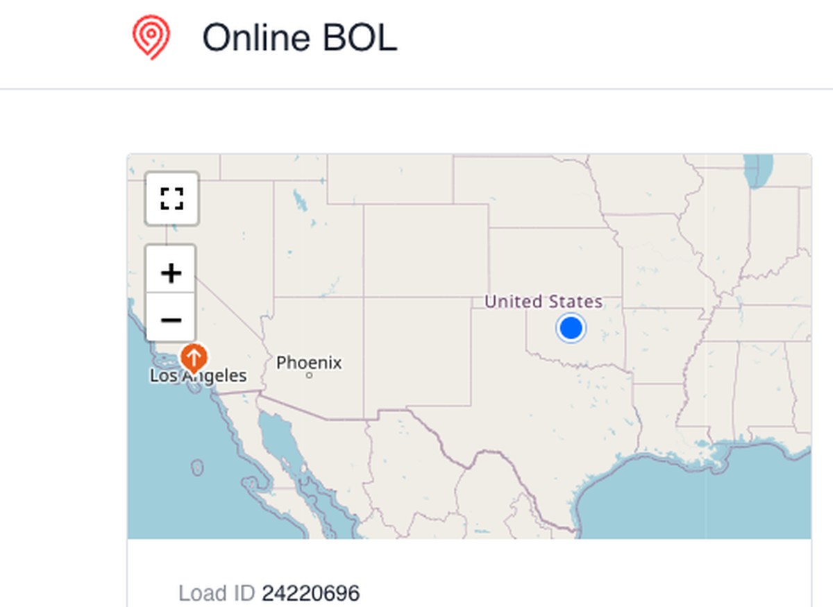 Live vehicle tracking for car shipments